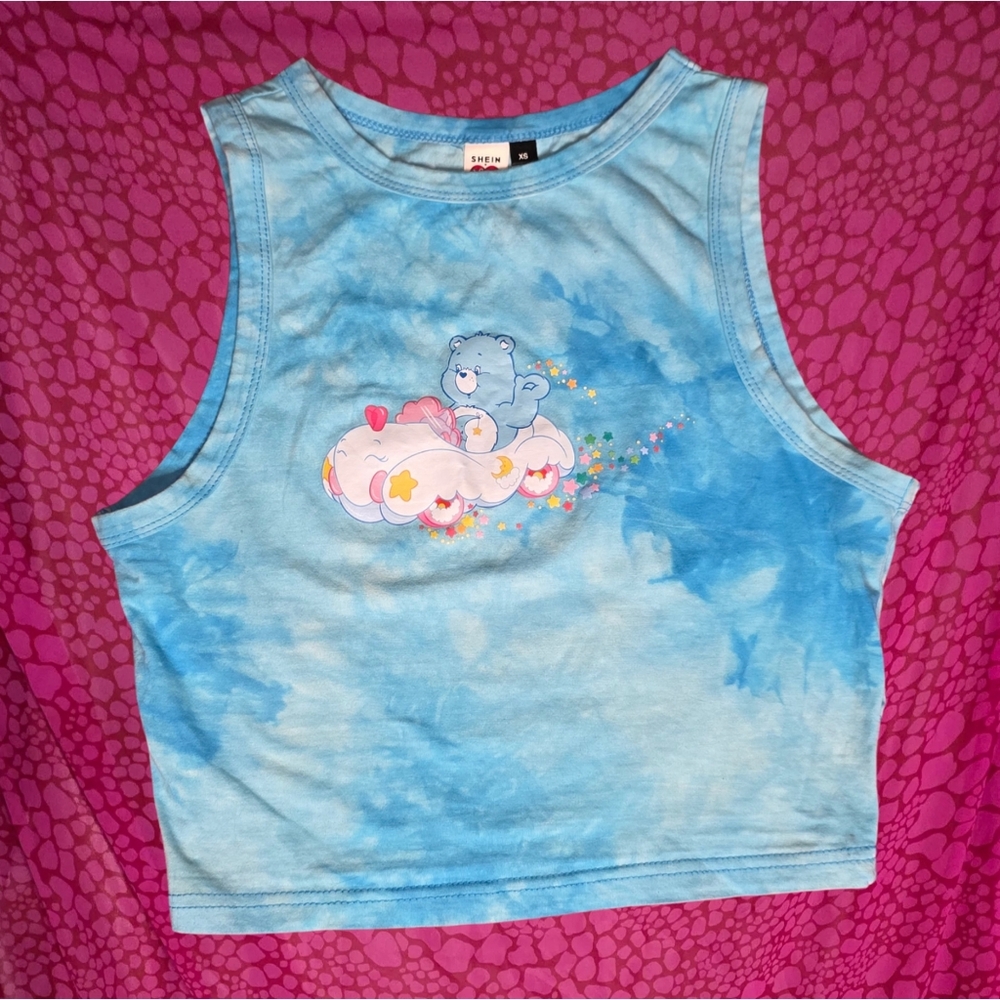 Shein x Care Bears Blue T-Shirt